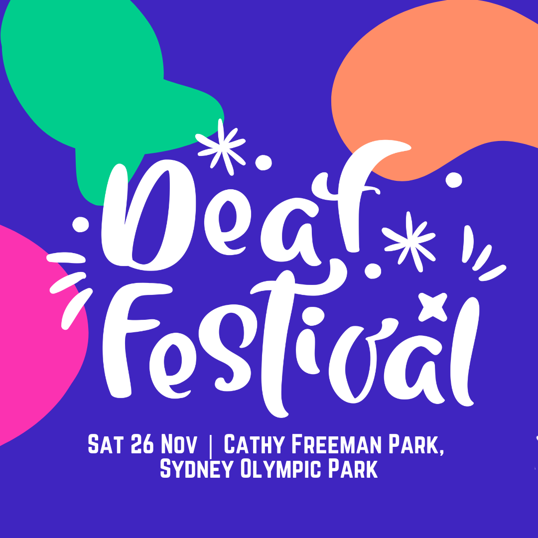 Stallholders & Food Deaf Festival Sydney